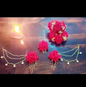 Flower Jwellery Set