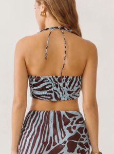 Nefs finds Stylish Zebra Print Crop Top