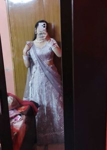 Elegant Lavender Lehenga Choli Set