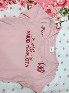Casual Pink T-Shirt