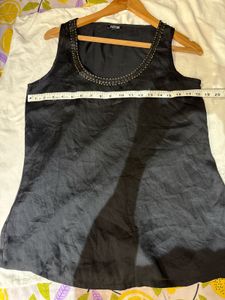 Apt. 9 Black Beaded Tank