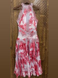 Boho Tie-Dye Halter Neck Dress(Brand new )