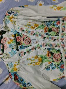 Floral Print Mini Dress