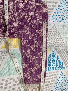 Beautiful Purple Printed Kurta