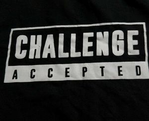 Zara Challenge Accepted T-Shirt