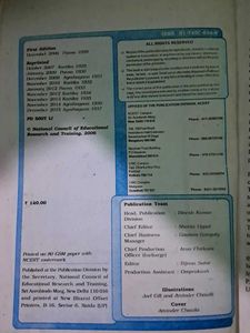 NCERT Class X Mathematics Textbook