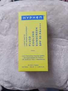 Hyphen Cooling Sunscreen Fluid SPF 50 PA++++