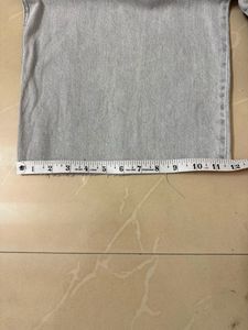 Wide Leg Light Wash Denim Pants