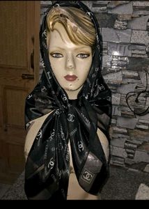 💥dhamka sale chanel Designer Black Scarf