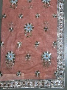 Embellished Net saree