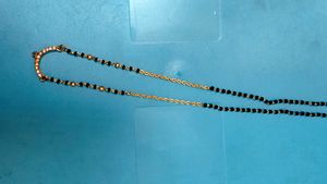 Elegant Gold Mangalsutra with CZ
