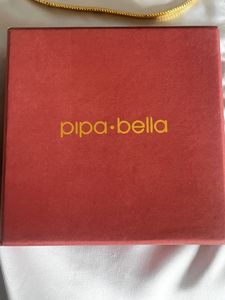 18K Gold Plated Pipa Bella Snake Chain + Box