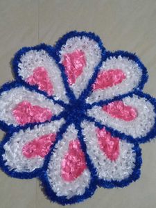 Handmade. Mat Rangoli .
