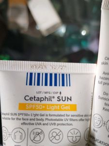 Cetaphil Sun Lotions SPF 30 &amp; 50 x 1