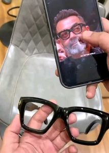 Bobby Deol | Tom Ford Black Frame Transparent