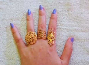 Gold-toned Rings
