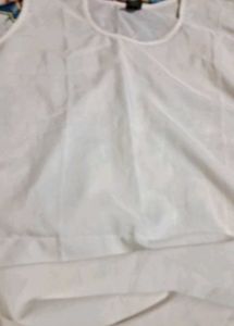 Embroidered Cream Tunic