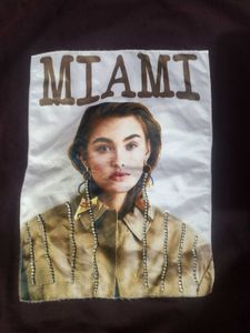 Maroon Graphic Print Sweatshirt