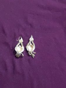 Elegant Gold Dangle Earrings