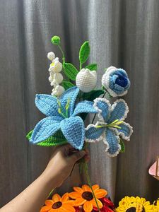 Handmade Crochet Flower Bouquet