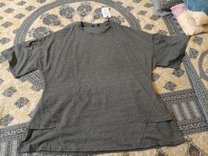 Stylish Grey T-Shirt shein brand
