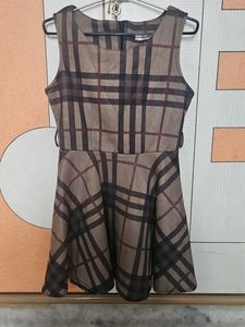 Plaid Fit & Flare Dress
