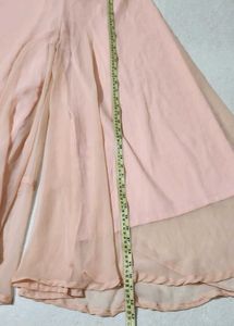 Peach color Flared palazzo