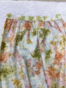 Embroidered Floral Kurti Top