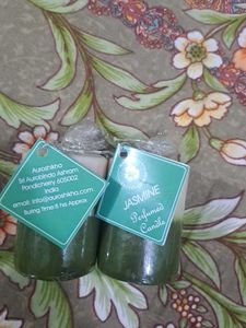 Jasmine Scented Candles - Set of 2