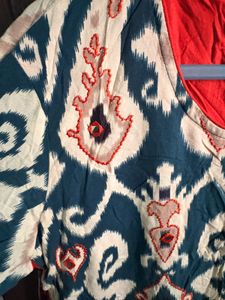 Stylish Printed Kurta with Palazzo