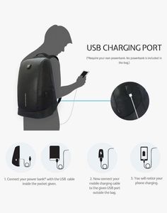 Stylish Black Backpack for Everyday Use
