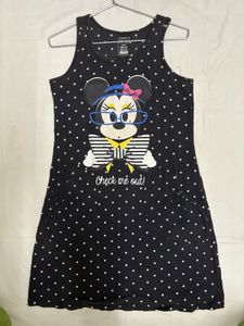 Cute Minnie Mouse Polka Dot Dress