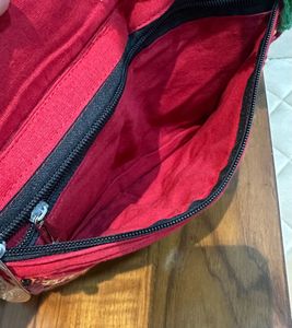 Banjara Embroidered Clutch Bag + Sling