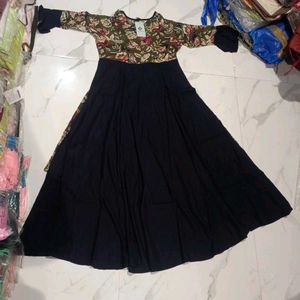 Women's Floral Anarkali Kurta
