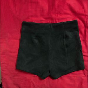 High Waisted Black Shorts
