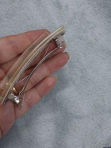 White Hair Clip
