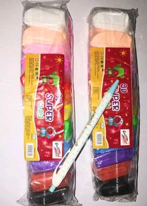 24 Pieces of 9D Super Clay