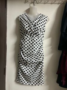 Polka Dot Wrap Dress