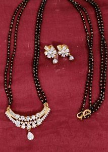 Stunning CZ Mangalsutra Set