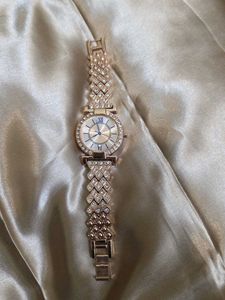 Sparkling Rose Gold Watch
