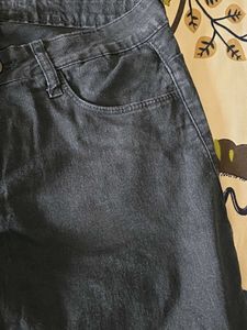 Classic Black Denim Jeans