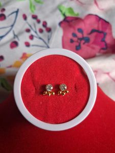 Elegant Gold Stud Earrings