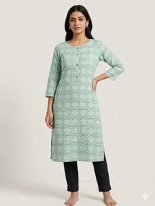 kurti and pant set