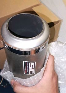 SC PROJECT EXHAUST in good condition with all bolt