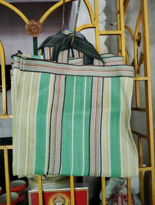 5 Striped Tote Bag (Combo)