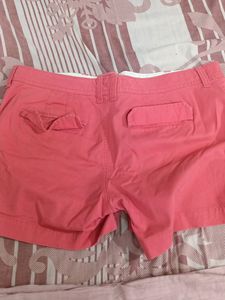 Denim Comfortable Pink Short Size 32