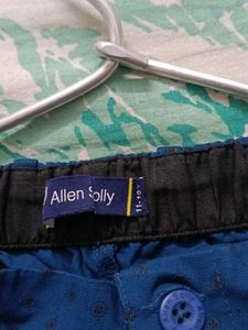 New Blue Patterned Boys Pants