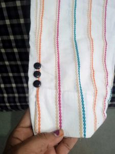Elegant White Kurta Set