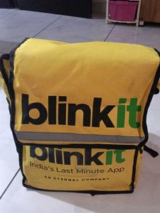 Blinkit Delivery Bag - Yellow