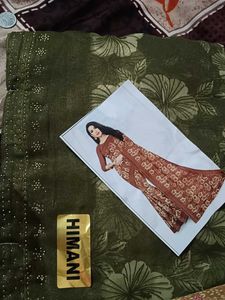 Beautiful Floral Print Saree